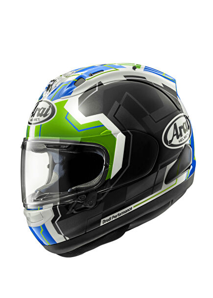 RX-7V Evo JR 65 Green Indoor Motorcycle Helmet