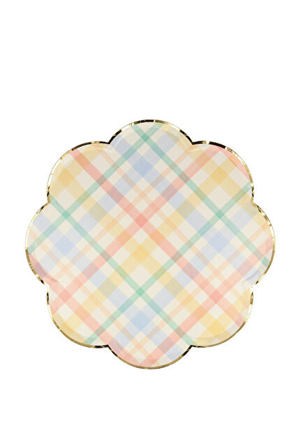 Bahar Yeri Küçük Boy 8'li Kağıt Parti Tabağı