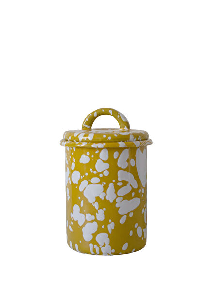 Sarı Emaye Baharatlık 850 ml 