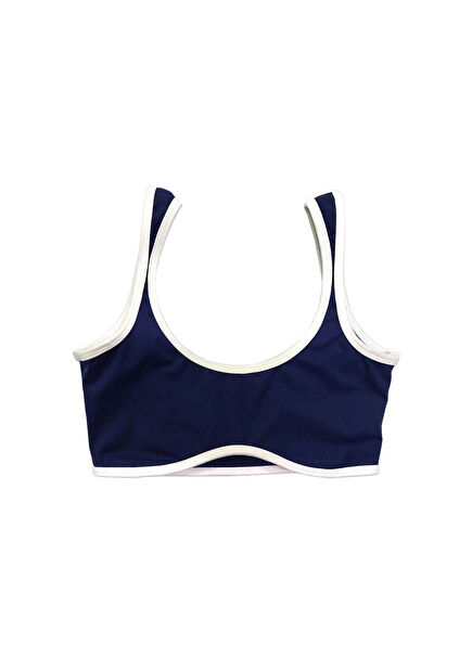 Wave Navy Kadın Bralet