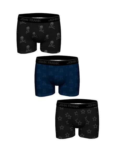 Çok Renkli 3lü Boxer Seti