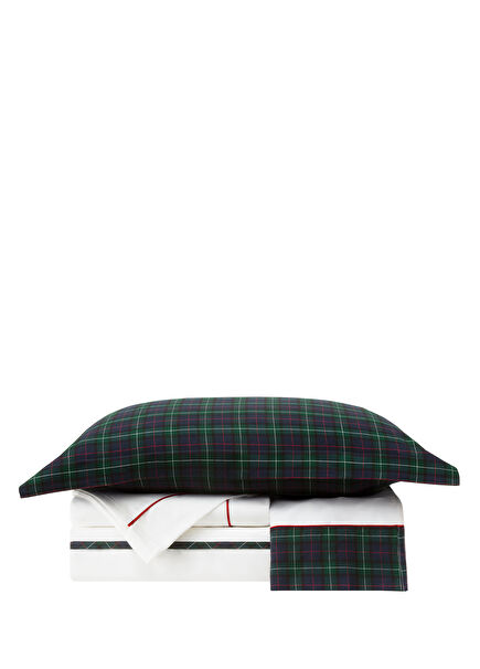 Edinburgh Cotton Sateen White Double Duvet Set