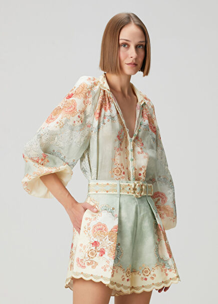 Daylight Su Yeşili Rami Bluz