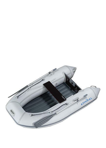 Folding Base Gray Inflatable Boat 230 cm
