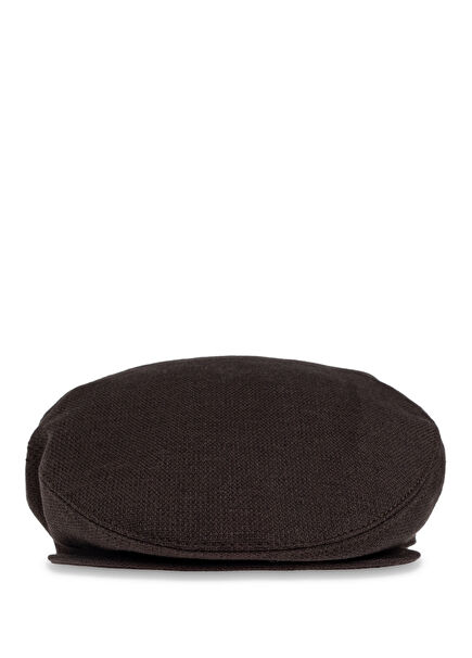Brown Men's Linen Hat