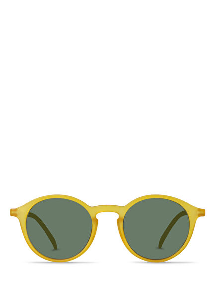 William Yellow Plastic Sunglasses