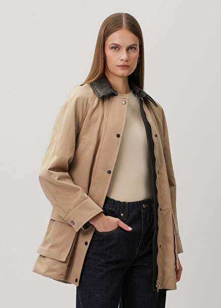 Camel Long Jacket