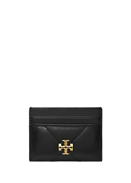 Kira Diamond Black Women's Leather Card Holder