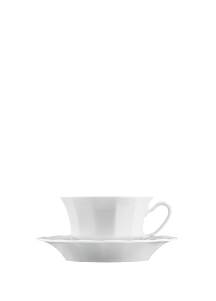 Grecwue White Porselen Çay ve Kahve Fincanı