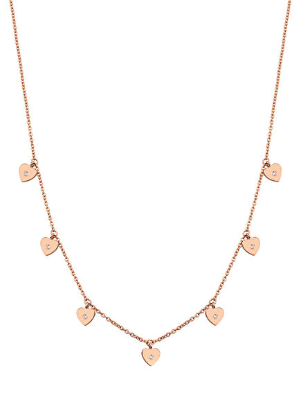 Diamond Detailed Women's Gold Necklace