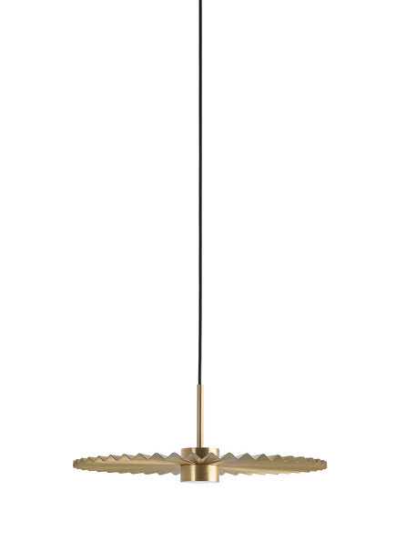 Plie Gold Metal Sarkıt Avize