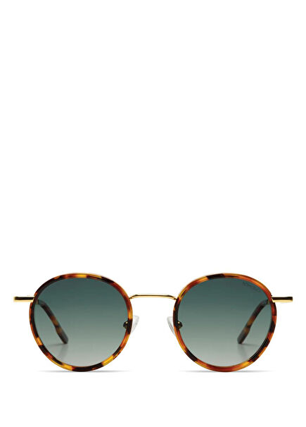 Pete Maple Gold Metal Unisex Sunglasses