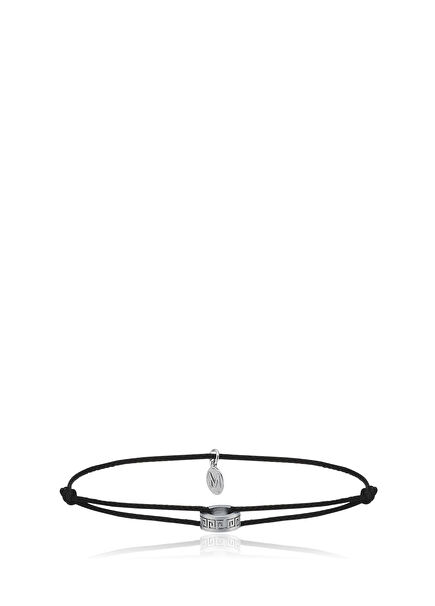 Greek 925 Men's Drawstring Bracelet