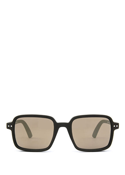 The Squared Kahverengi Asetat Unisex Güneş Gözlüğü