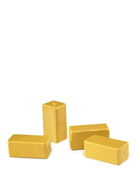 Yellow Plastic 4-Piece Toy Bale