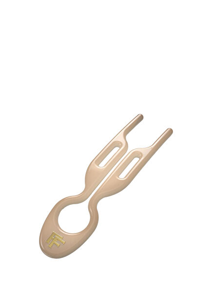 Franchimon Nº 1 Hairpin Açık Bej Kadın 3'lü Saç Tokası 