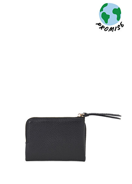 Black Women's Leather Wallet