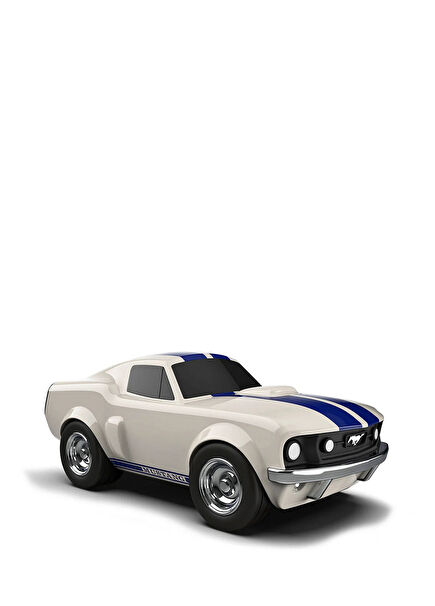 Ford Mustang White Toy Car