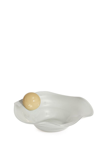 The Twist Glass Decorative Bowl