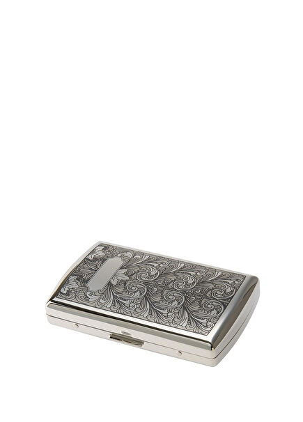 Venus Arabasque Krom 12'li Metal Kısa Sigara Tabakası 