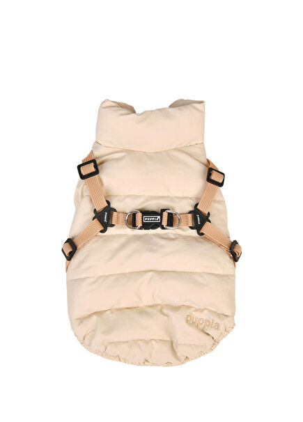 Cotton Touch Harness Jumper Bej Köpek Montu
