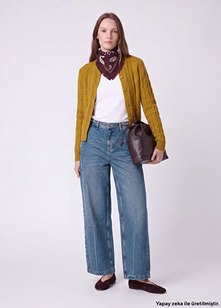 Straight Fit Light Blue Jeans
