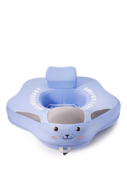 Blue Waist Support Baby Swim Ring