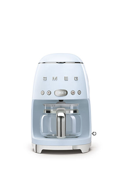 50's Style Retro Mavi Kahve Makinesi