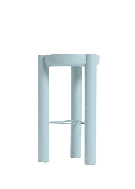 Pillar Baby Blue Bar Stool