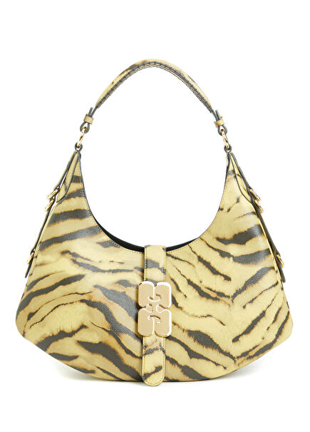 Kat Small Haki Kadın Deri Hobo