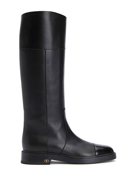 Zimmy Black Women's Leather Boots