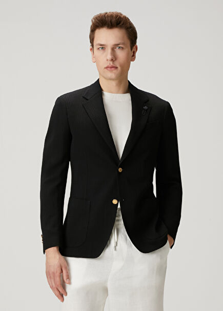 Black Wool Coat