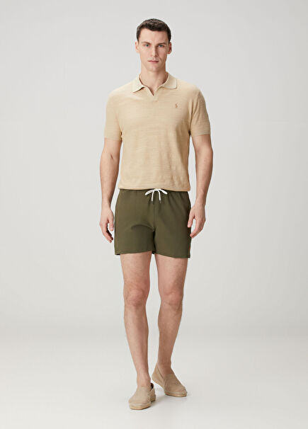 Green Waist Corded Swimsuit