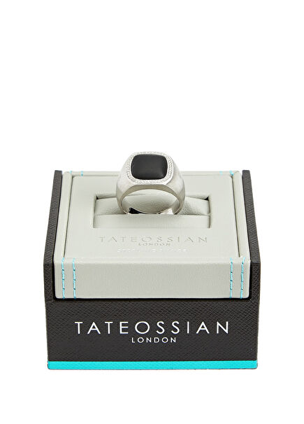 Silver Siyah Erkek Yüzük