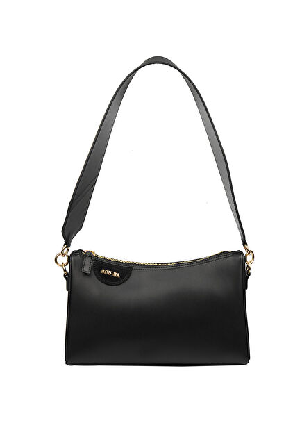 Kate Black Leather Women's Shoulder Bag