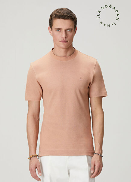 Ten Relax Fit Pamuk Keten Pike T-shirt