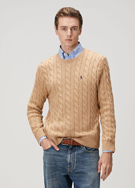 Kamel Örgü Dokulu Kazak