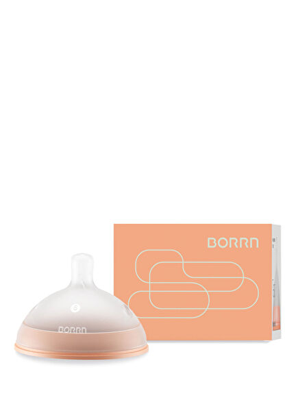 Slow Flow Newborn 0-3 Months Orange Anti-Colic Silicone Bottle Nipple