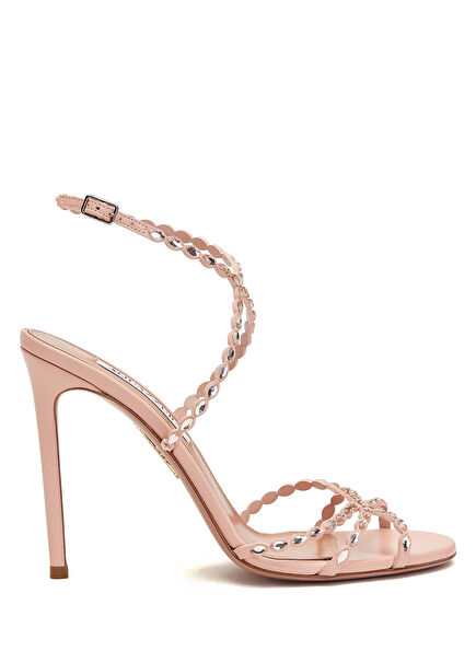 Love Struck Pembe Kadın Deri Sandalet