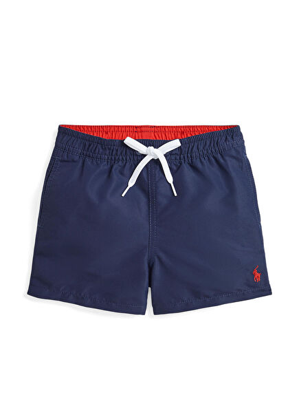Navy Blue Unisex Baby Swimsuit