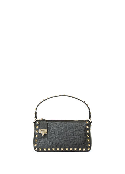 Rockstud Small Black Women's Leather Bag
