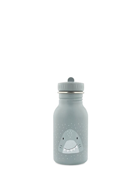Mr Shark Grey 350 ml Stainless Steel Flask