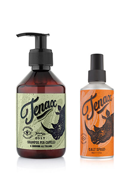 Per Capelli Şampuan + Salt Spray Erkek Saç Bakım Seti