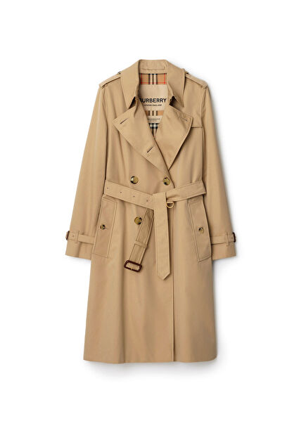 Long Kensington Heritage Beige Women's Trench Coat