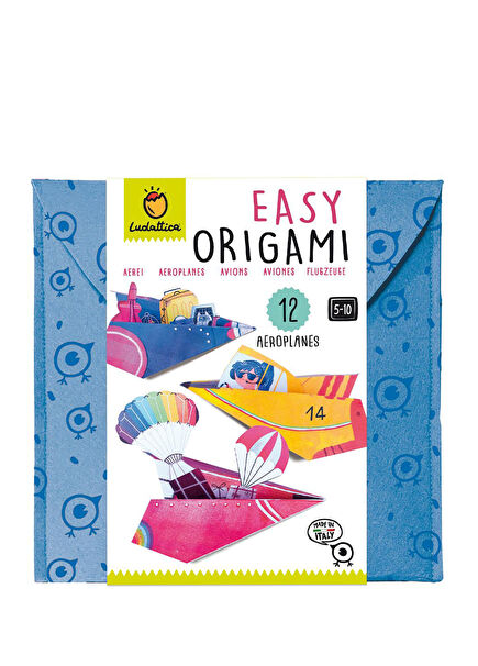 Adım Adım Origami Uçaklar Çocuk Yabancı Dil Aktivite Kitabı