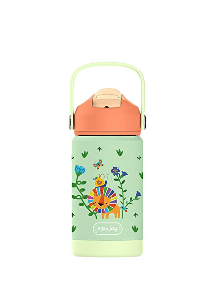 Lively Roar FlipSip Kids Water Thermos 360 ml