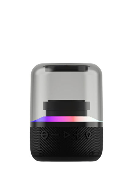 BF24 Surround 360 RGB Black Bluetooth Speaker 