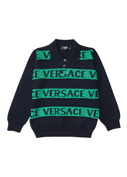 Multicolored Boys Wool Sweater