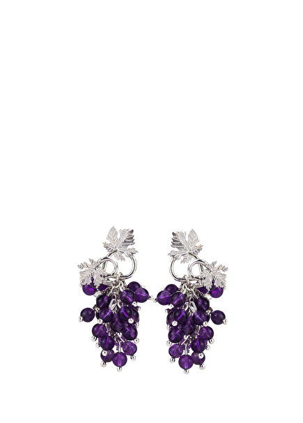 Asma Bahçesi 925 Ayar Gümüş Kadın Küpe