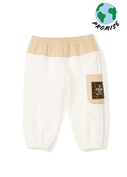 Sand Logo Detailed Baby Boy Pants